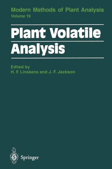 bokomslag Plant Volatile Analysis