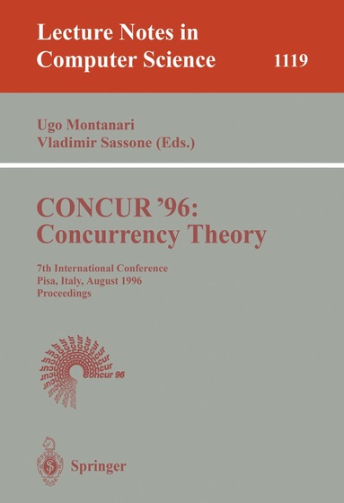 Ugo Montanari, Vladimiro Sassone - CONCUR '96: Concurrency Theory, Häftad
