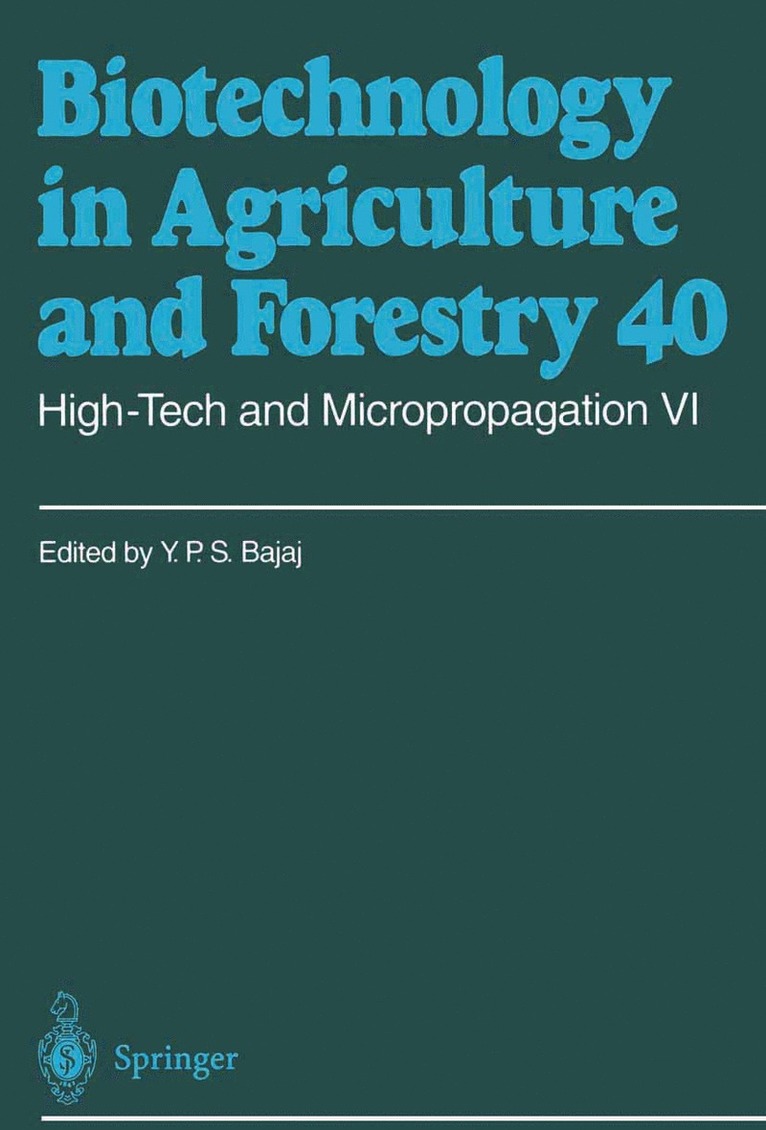 High-Tech and Micropropagation VI 1