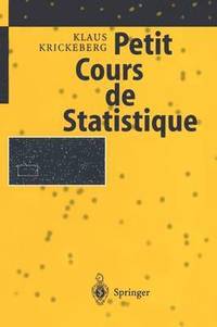 bokomslag Petit Cours de Statistique