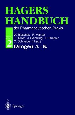 bokomslag Hagers Handbuch Der Pharmazeutischen Praxis: Folgeband 2: Drogen A-K