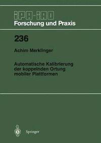 bokomslag Automatische Kalibrierung der koppelnden Ortung mobiler Plattformen