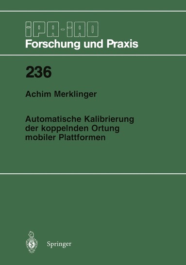 bokomslag Automatische Kalibrierung der koppelnden Ortung mobiler Plattformen