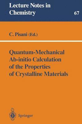 Quantum-Mechanical Ab-initio Calculation of the Properties of Crystalline Materials 1