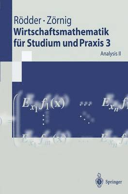 Wilhelm Rödder, Peter Zörnig - Wirtschaftsmathematik für Studium und Praxis 3, Häftad