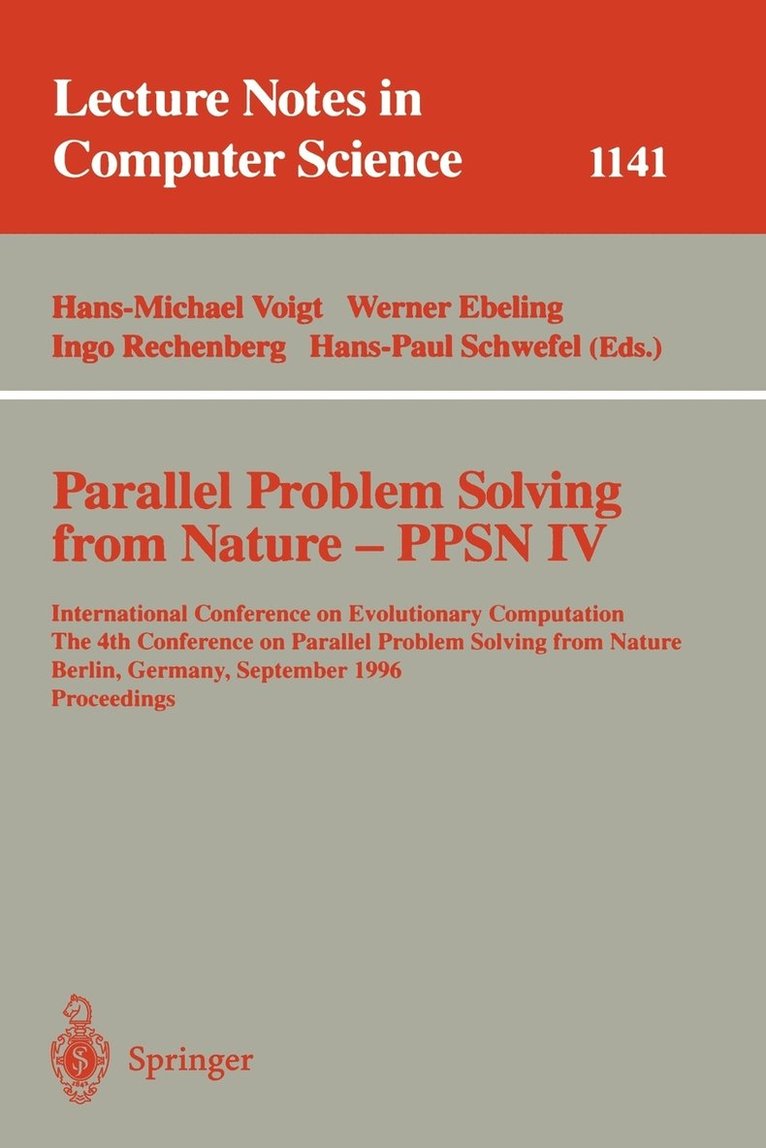 Parallel Problem Solving from Nature - PPSN IV 1