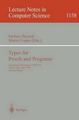Types for Proofs and Programs
