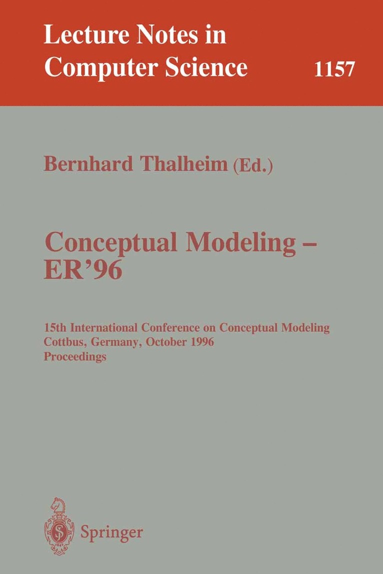 Conceptual Modeling - ER '96 1