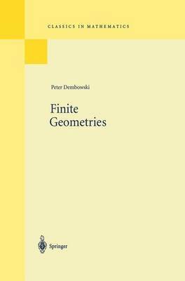 Peter Dembowski - Finite Geometries, Häftad