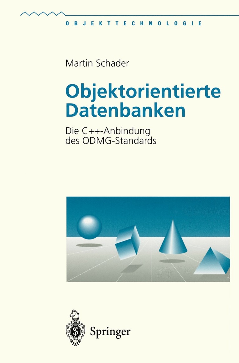 Martin Schader - Objektorientierte Datenbanken, Häftad