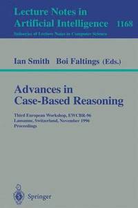 bokomslag Advances in Case-Based Reasoning