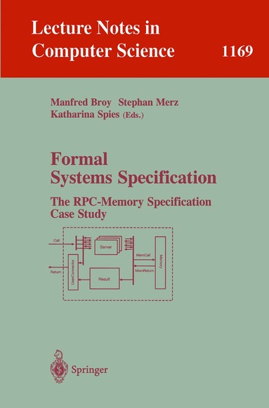 Manfred Broy, Stephan Merz, Katharina Spies - Formal Systems Specification, Häftad