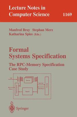 bokomslag Formal Systems Specification