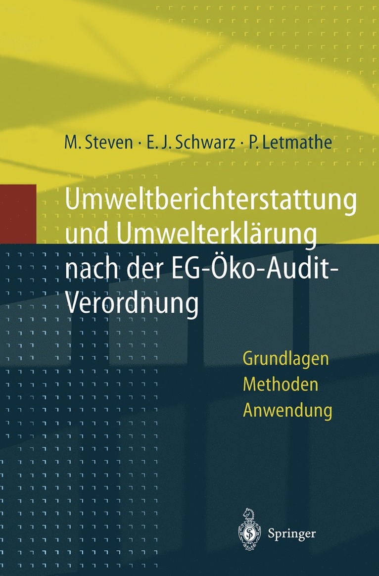 Umweltberichterstattung und Umwelterklrung nach der EG-koaudit-Verordnung 1