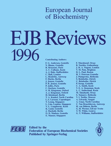 Christen, P. Christen, E. Hofmann - EJB Reviews 1996, Häftad