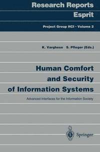 bokomslag Human Comfort and Security of Information Systems