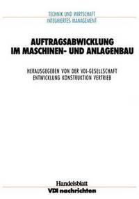 bokomslag Auftragsabwicklung im Maschinen- und Anlagebau