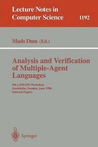 bokomslag Analysis and Verification of Multiple-Agent Languages