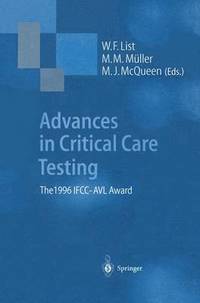 bokomslag Advances in Critical Care Testing