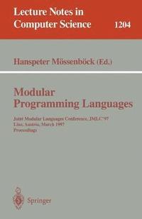 bokomslag Modular Programming Languages