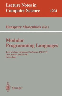 Modular Programming Languages 1