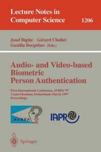 bokomslag Audio- and Video-based Biometric Person Authentication