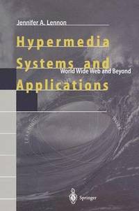 bokomslag Hypermedia Systems and Applications