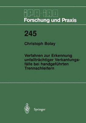 bokomslag Verfahren zur Erkennung unfalltrchtiger Verkantungsflle bei handgefhrten Trennschleifern