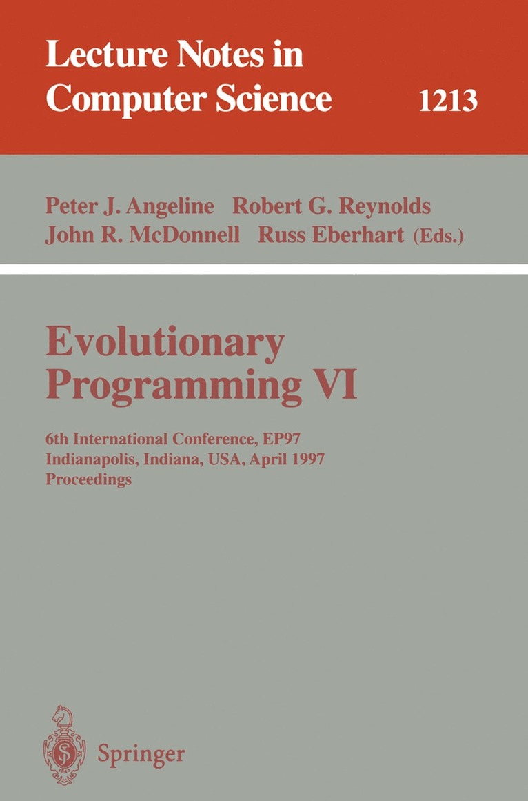 Peter J. Angeline, Robert G. Reynolds, John R. McDonnell, Russ Eberhart, John R. Mcdonnell - Evolutionary Programming VI, Häftad