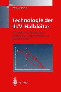 bokomslag Technologie der III/V-Halbleiter