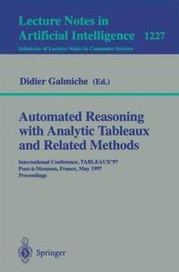 bokomslag Automated Reasoning with Analytic Tableaux and Related Methods