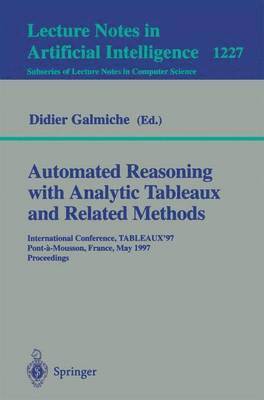 bokomslag Automated Reasoning with Analytic Tableaux and Related Methods