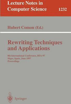 Rewriting Techniques and Applications 1