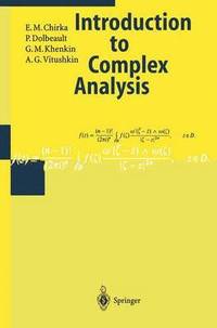 bokomslag Introduction to Complex Analysis