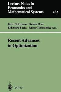bokomslag Recent Advances in Optimization