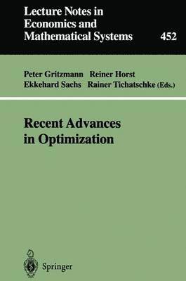 Recent Advances in Optimization 1