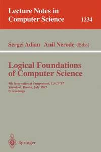 bokomslag Logical Foundations of Computer Science