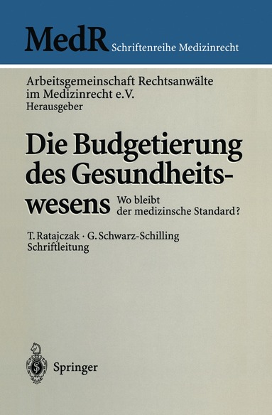 bokomslag Die Budgetierung des Gesundheitswesens