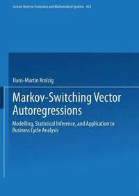 bokomslag Markov-Switching Vector Autoregressions