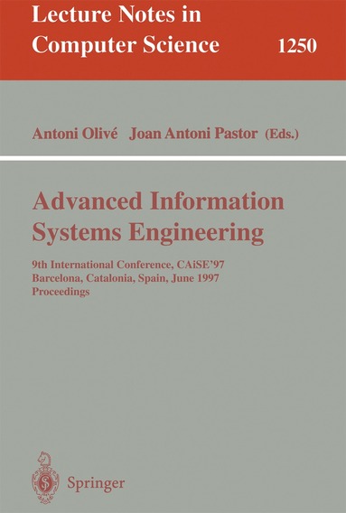 bokomslag Advanced Information Systems Engineering