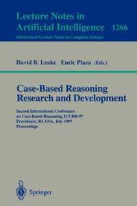 bokomslag Case-Based Reasoning Research and Development