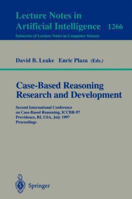 Case-Based Reasoning Research and Development 1