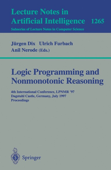 Ulrich Furbach, Anil Nerode - Logic Programming and Nonmonotonic Reasoning, Häftad