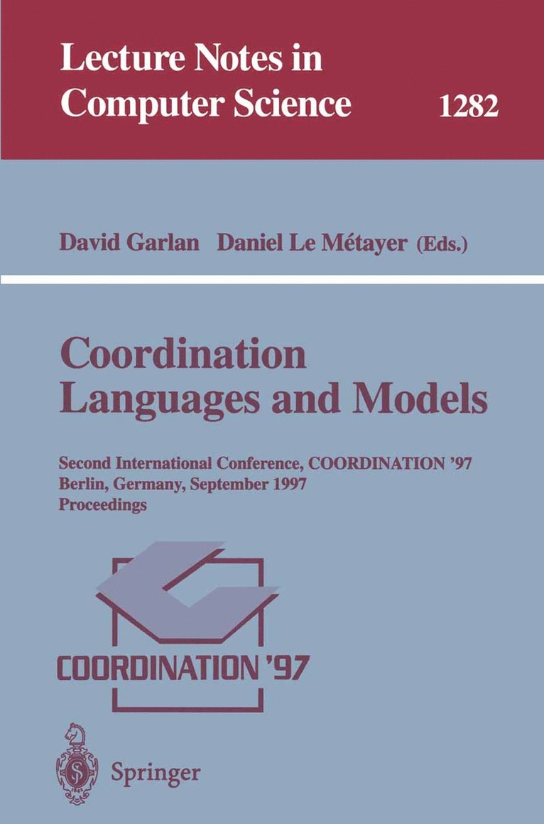 Coordination Languages and Models 1