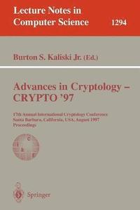 bokomslag Advances in Cryptology - CRYPTO '97