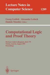 bokomslag Computational Logic and Proof Theory