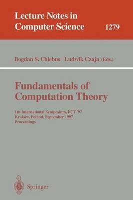 bokomslag Fundamentals of Computation Theory