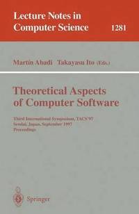 bokomslag Theoretical Aspects of Computer Software