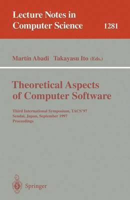 bokomslag Theoretical Aspects of Computer Software