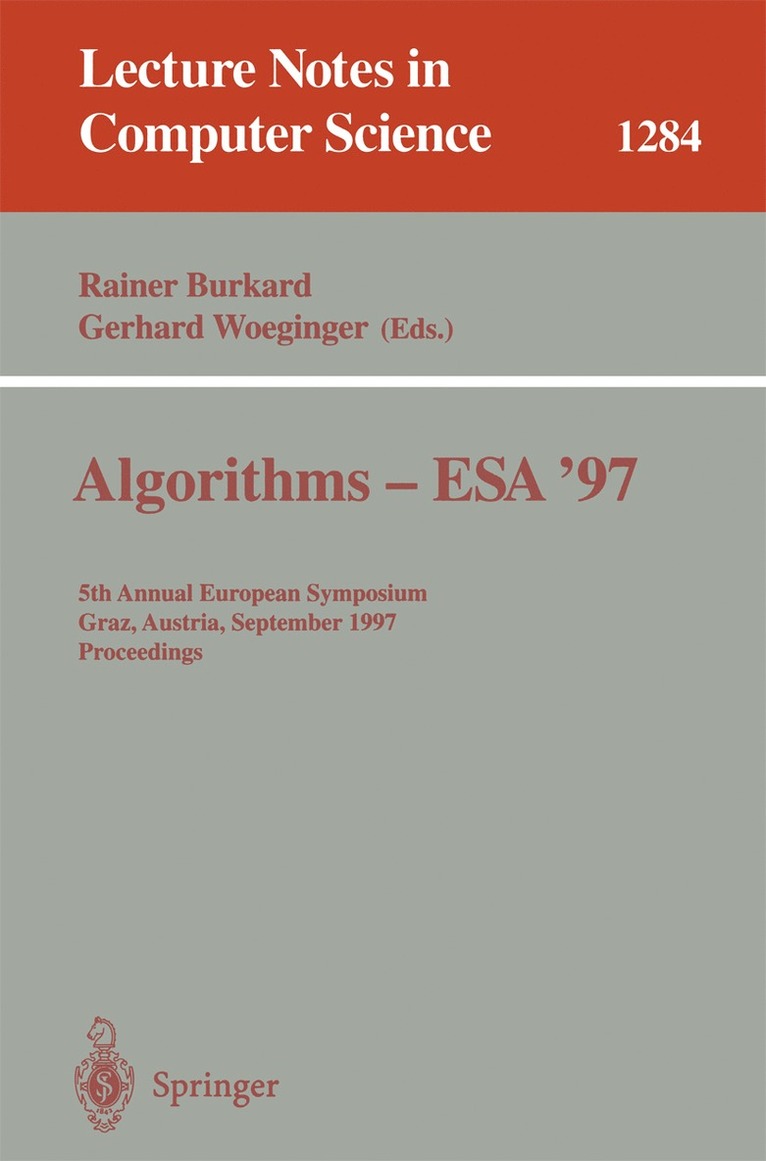 Algorithms - ESA '97 1